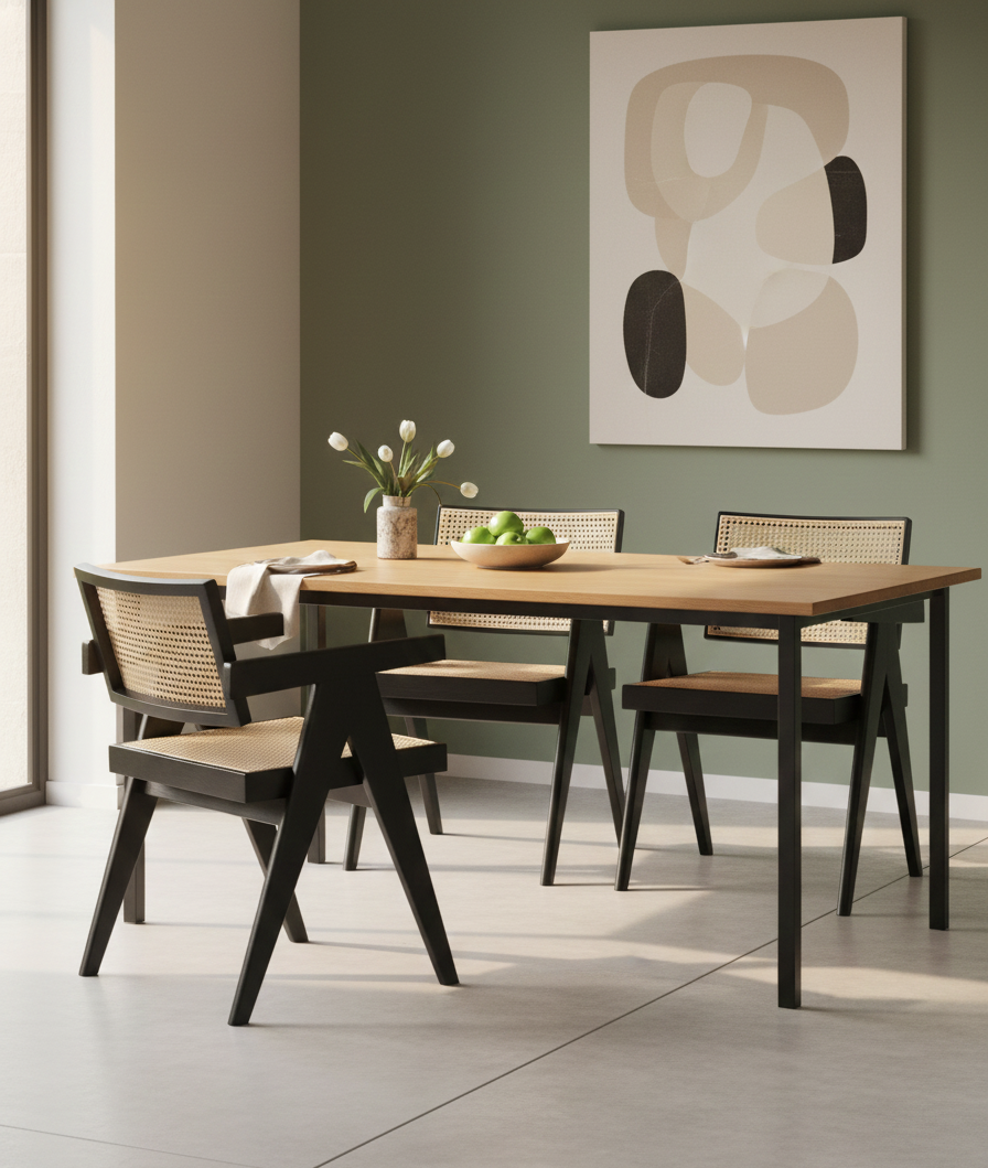 William Cane Arm Dining Chair