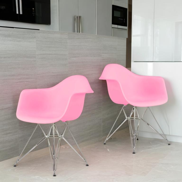 Bucket Arm with Chrome legs