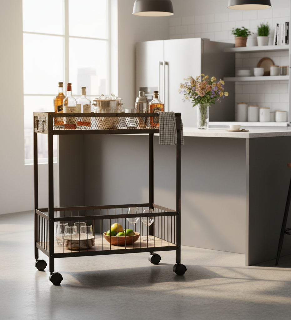 Arrow Bar Cart