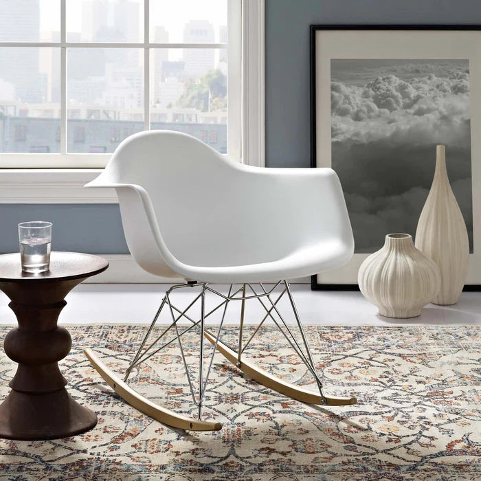 Eames Molded Plastic (Rocker Armchair)