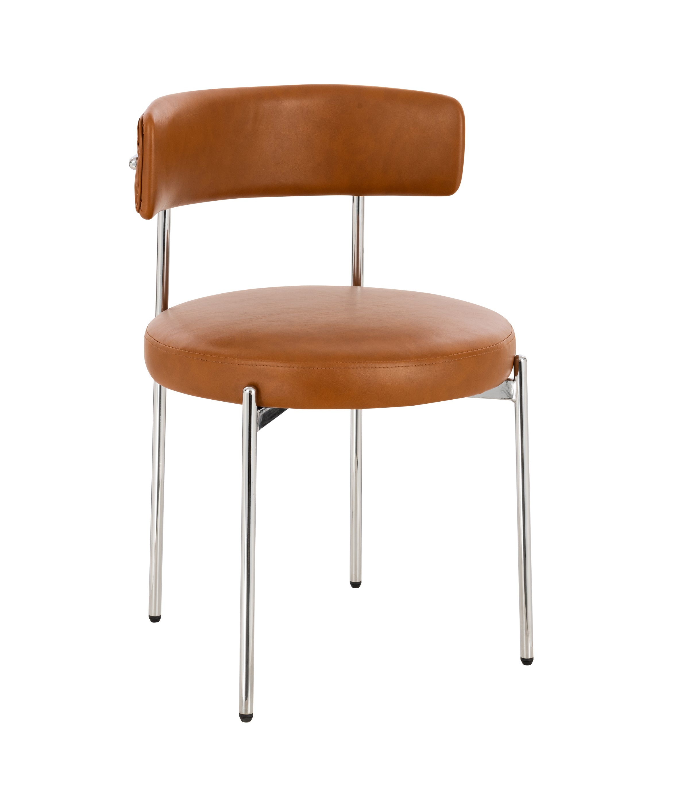 Federica Dining Chair (Chrome Frame)