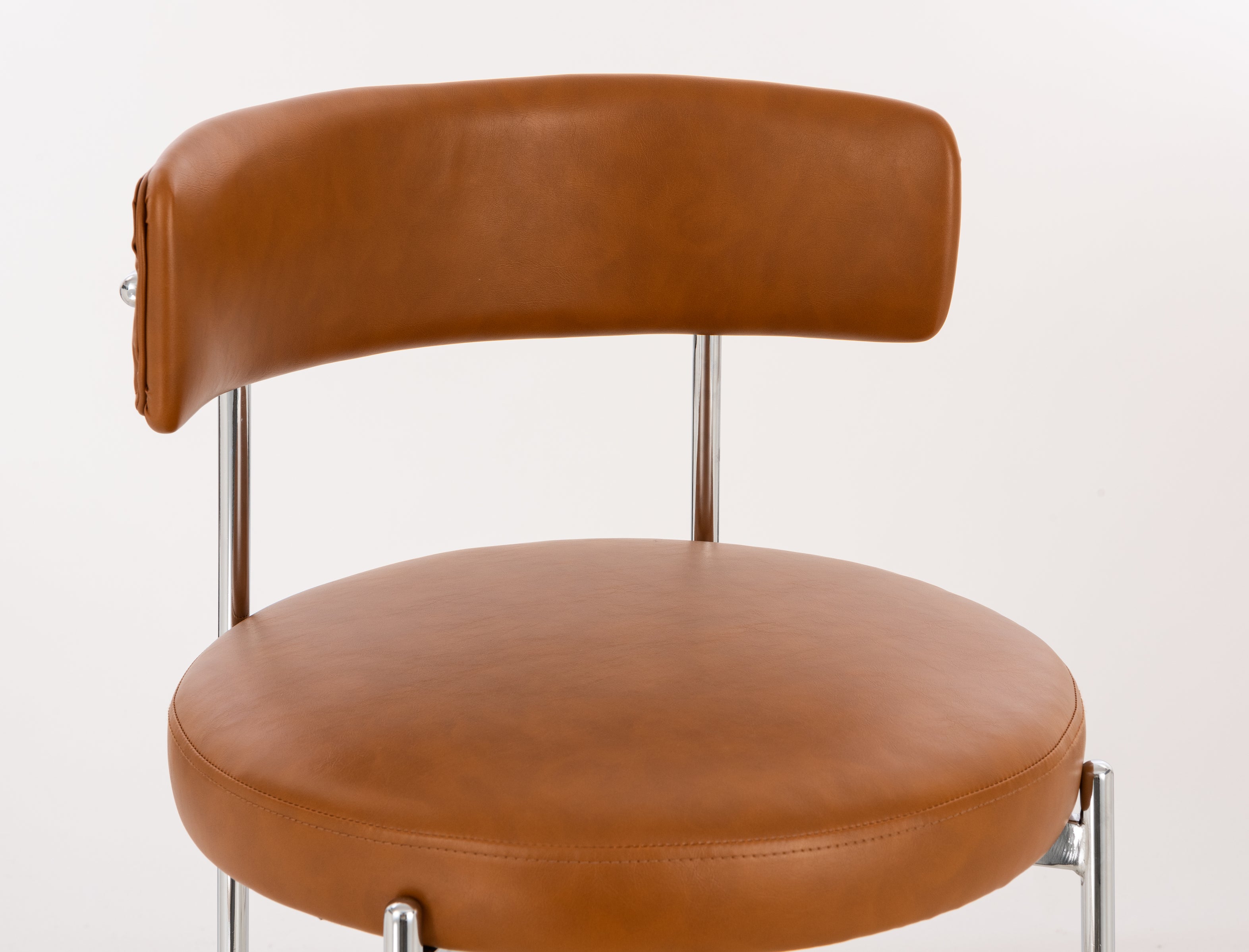 Federica Dining Chair (Chrome Frame)