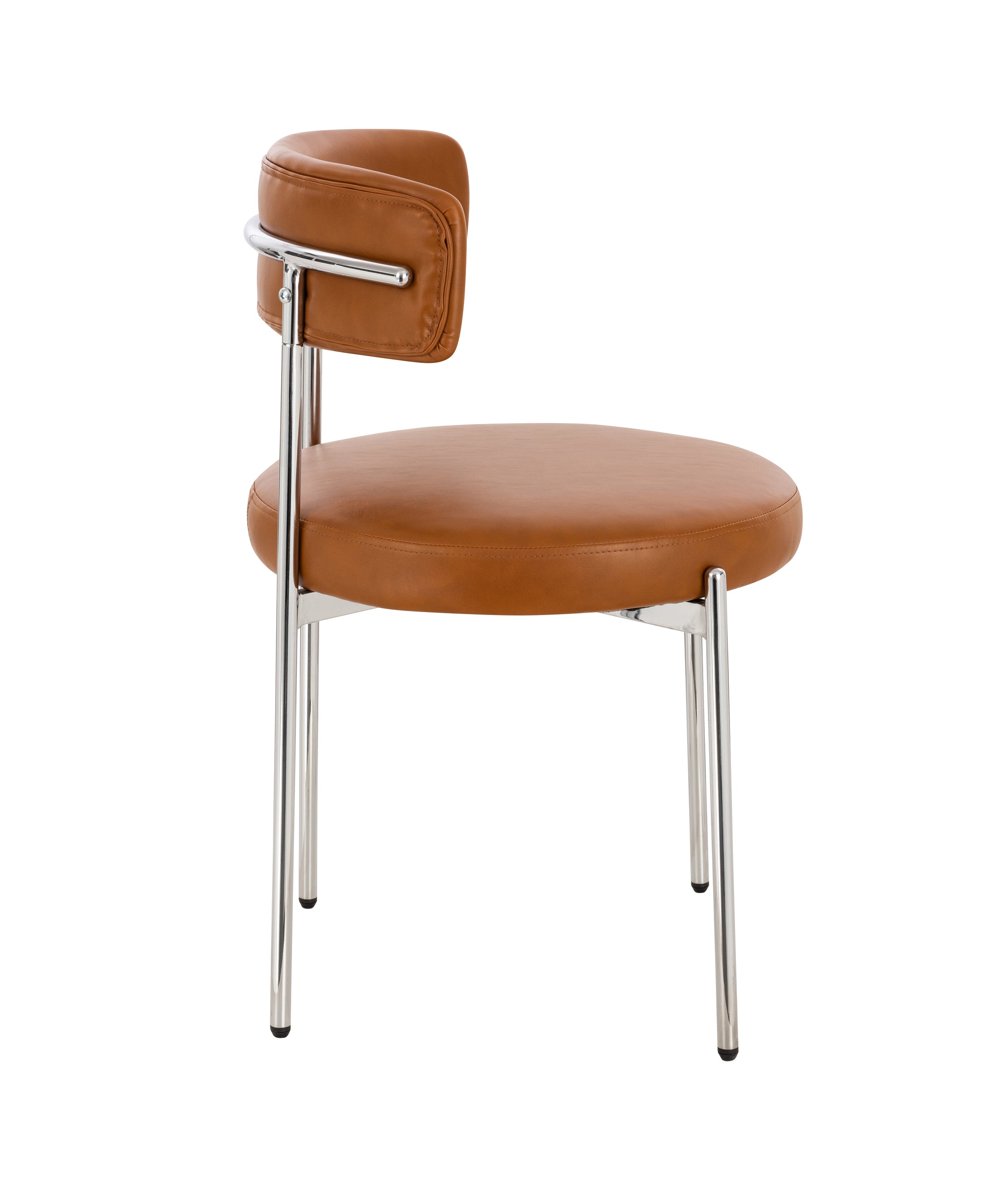 Federica Dining Chair (Chrome Frame)