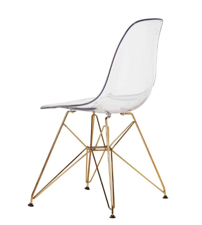 Eiffel Dining Chair (Acrylic Seat)