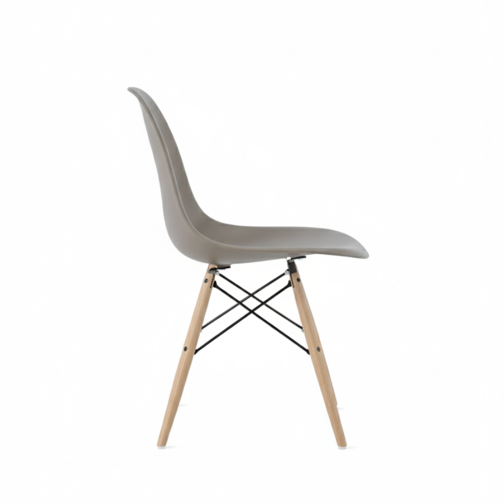Eiffel Dining Chair (Natural Wood Base)