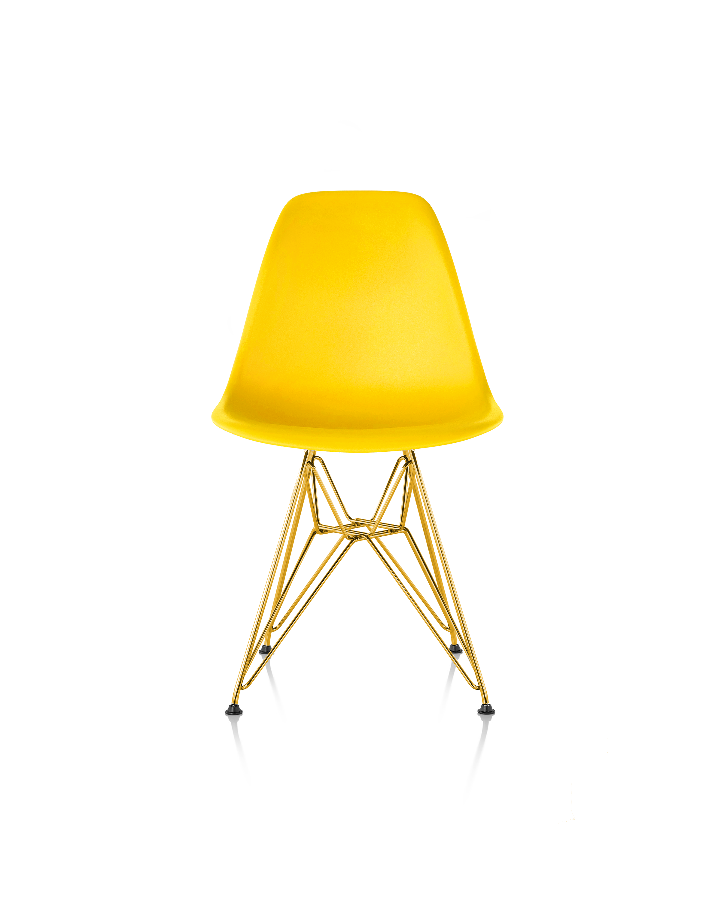 Eiffel Dining Chair (Gold Legs)