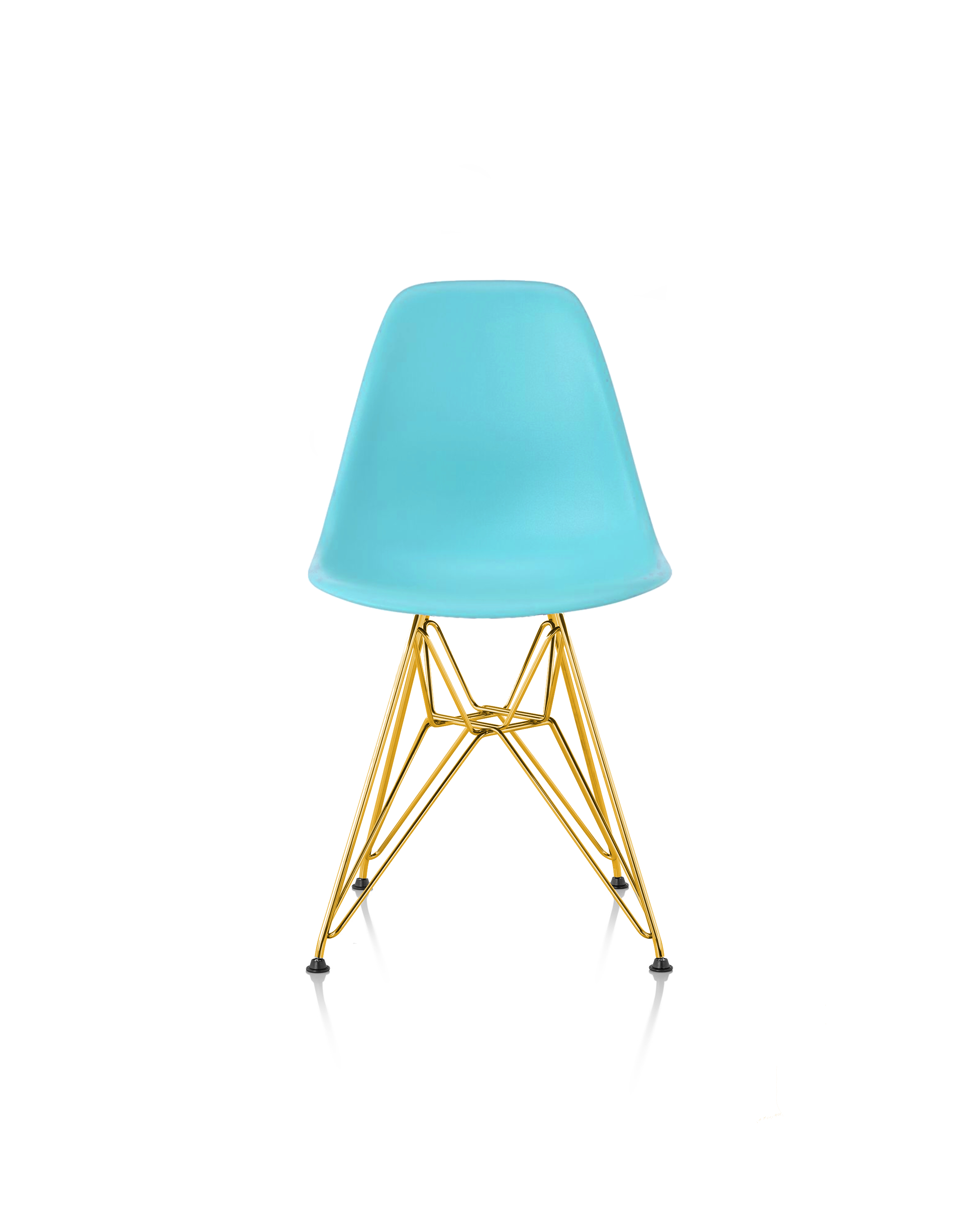 Eiffel Dining Chair (Gold Legs)
