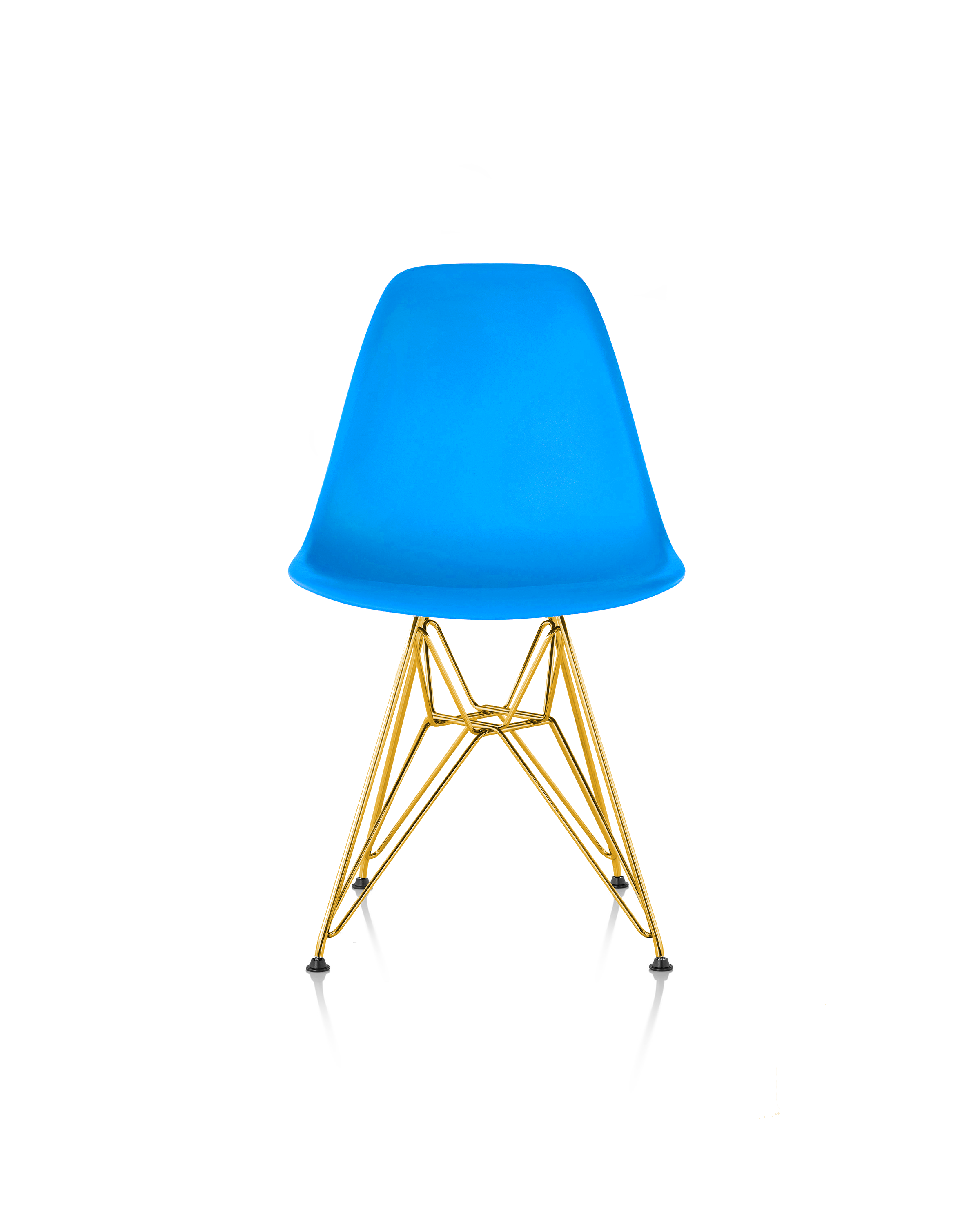 Eiffel Dining Chair (Gold Legs)