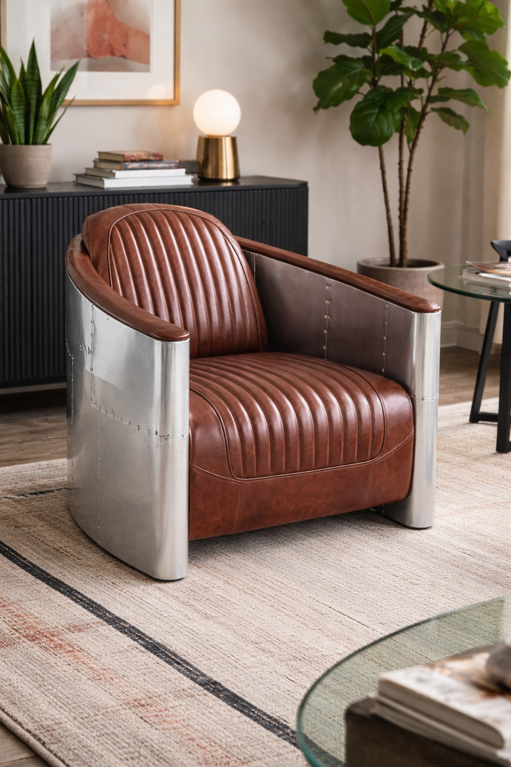 Mozilla Antique Lounge Chair