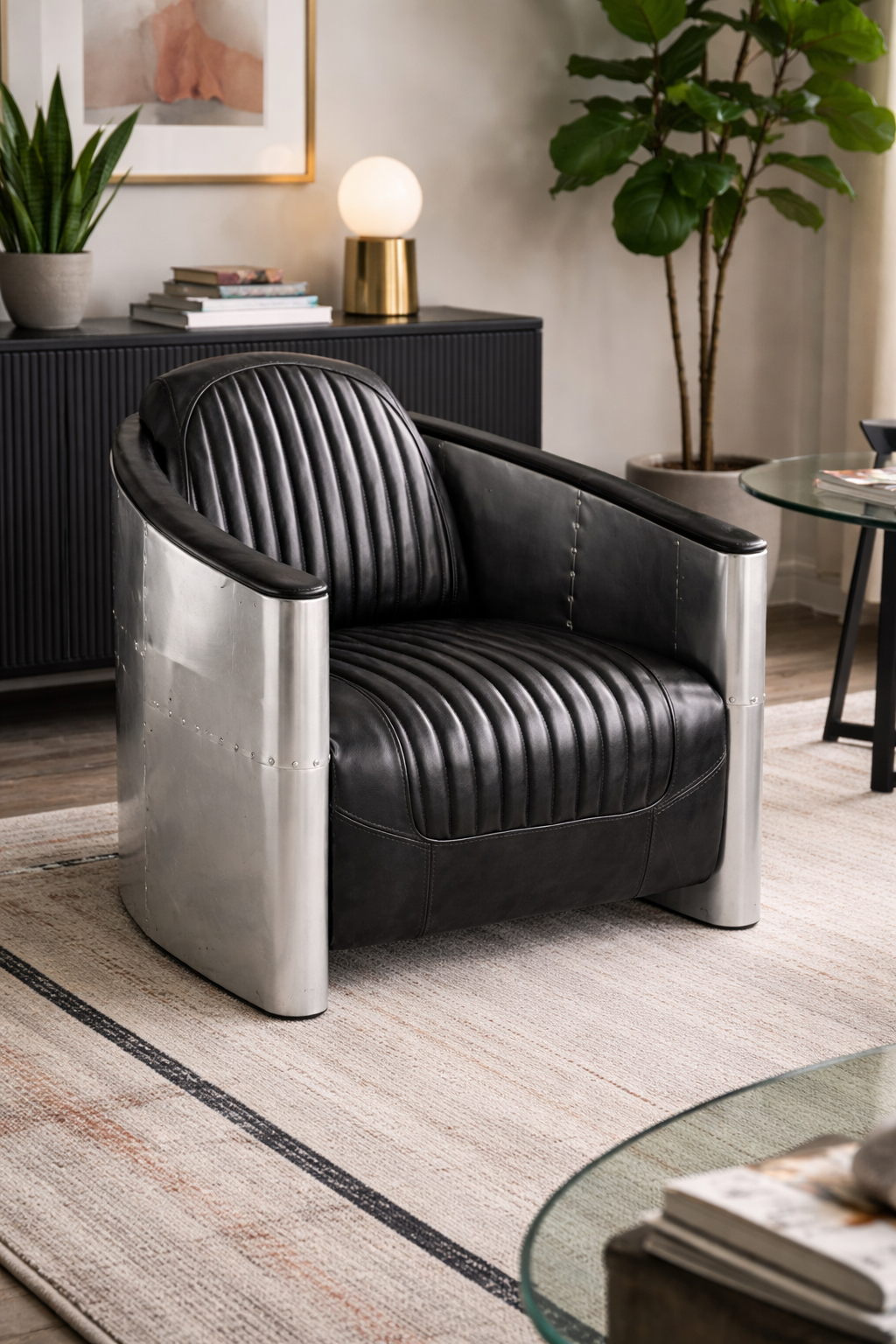 Mozilla Antique Lounge Chair