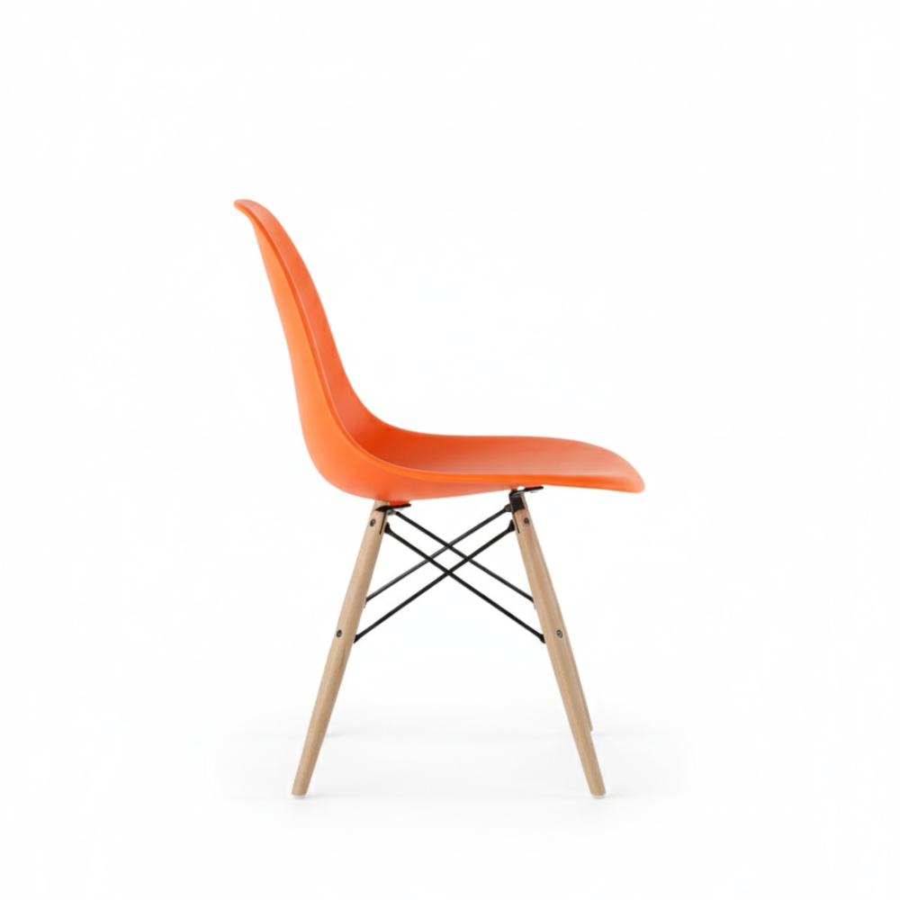 Eiffel Dining Chair (Natural Wood Base)