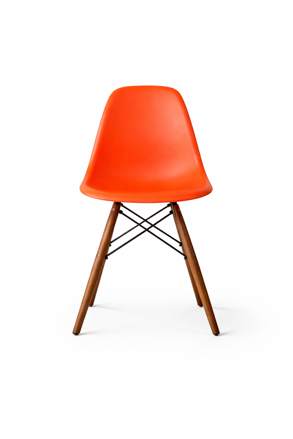Eiffel Dining Chair (Walnut Wood Base)