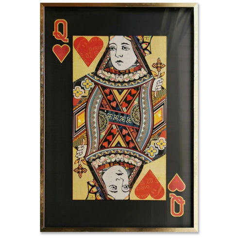 Playing Card Queen of Hearts