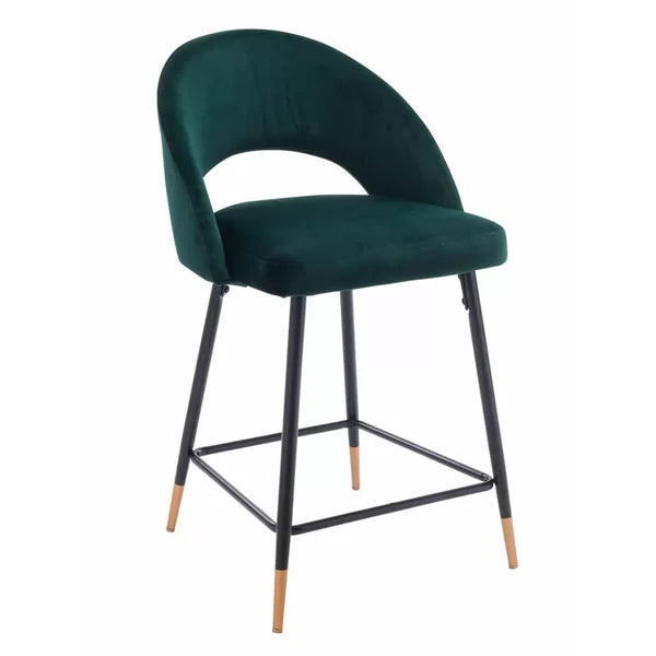 Akira Velvet Stool