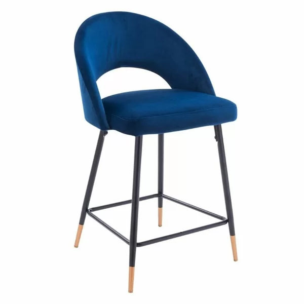 Akira Velvet Stool