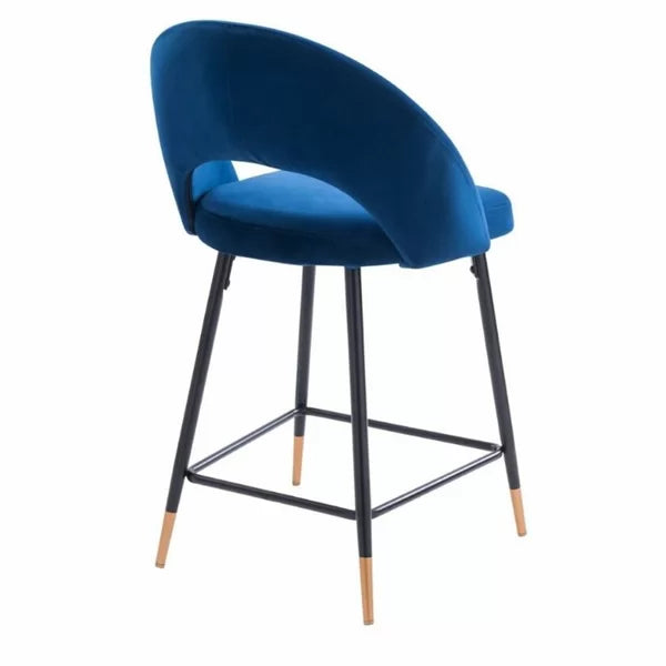Akira Velvet Stool