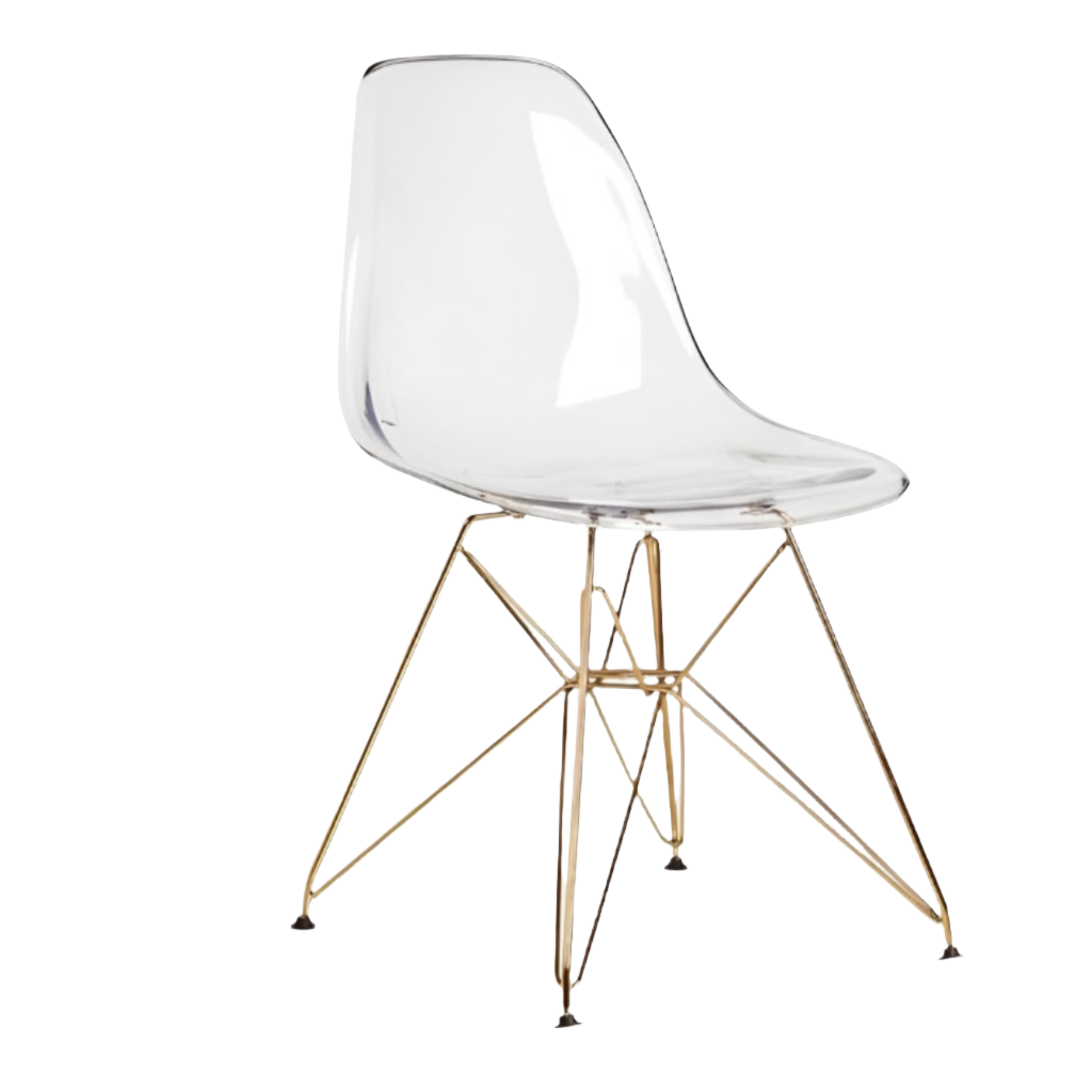 Eiffel Dining Chair (Acrylic Seat)