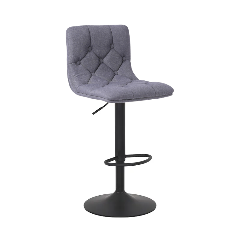 Alan Adjustable Stool (Black Base)