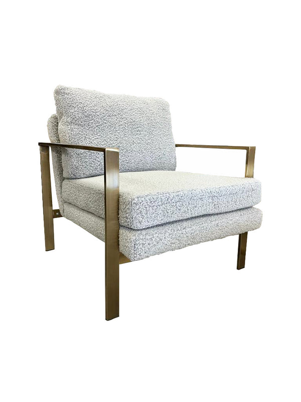 Sidney Lounge Chair (Boucle Fabric)