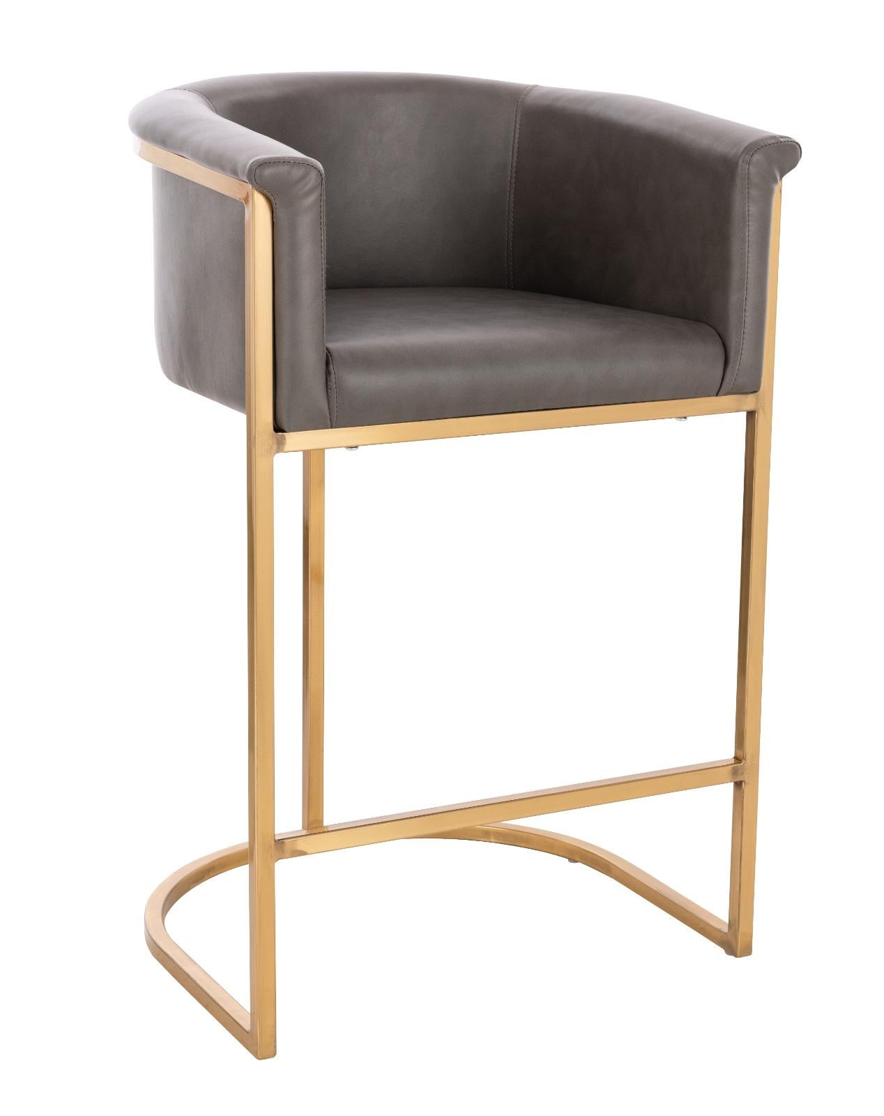 Kanye Bar Stool PU Leather