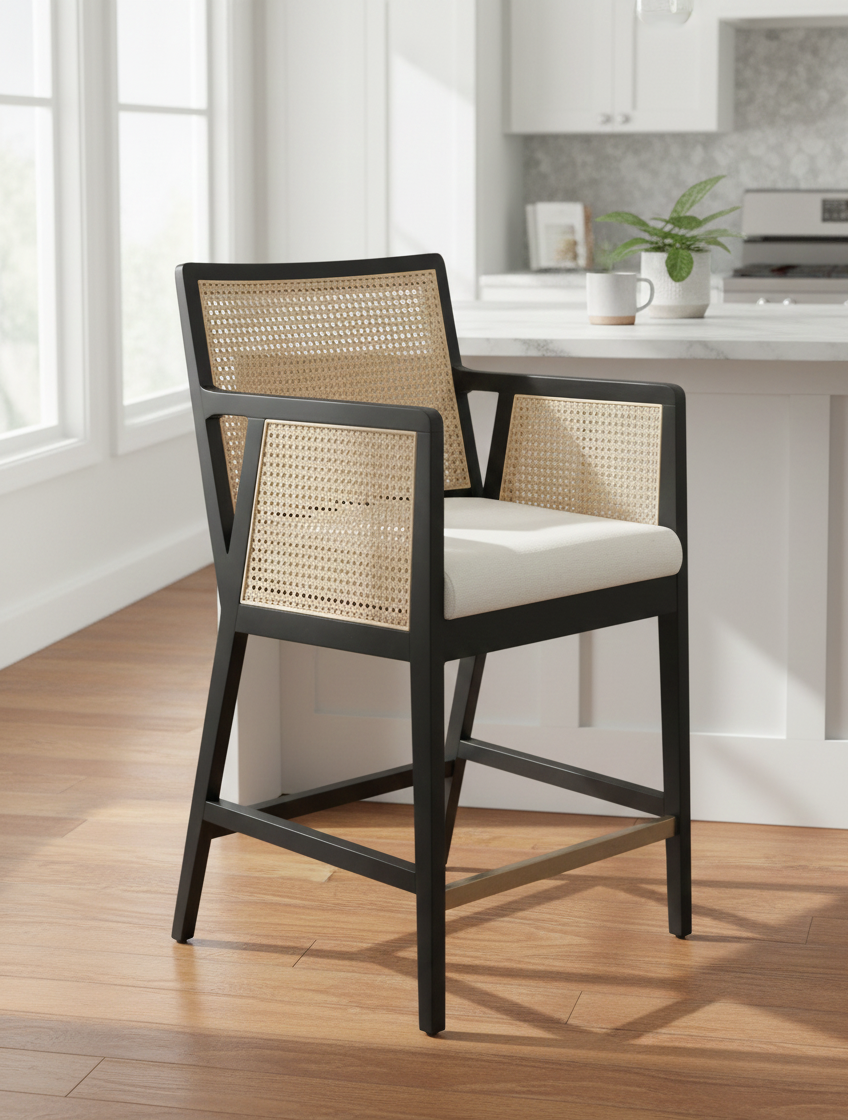 Antonia Cane Counter Stool
