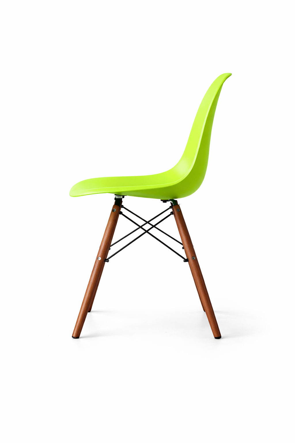 Eiffel Dining Chair (Walnut Wood Base)