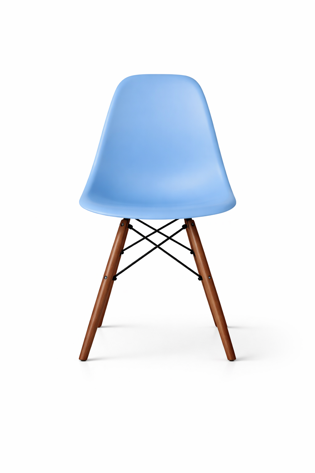 Eiffel Dining Chair (Walnut Wood Base)