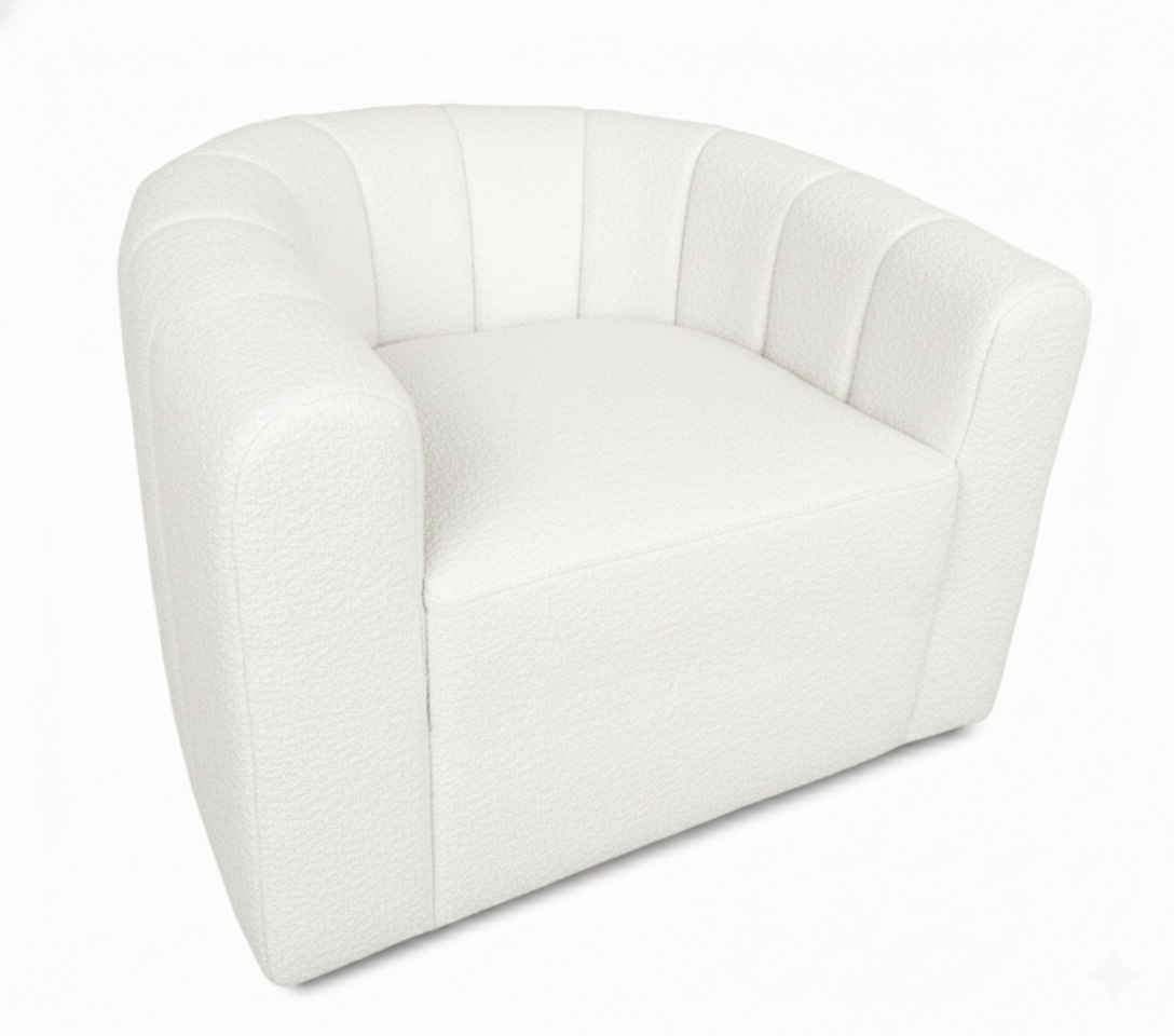 Bibi II Lounge Chair (Boucle Fabric)