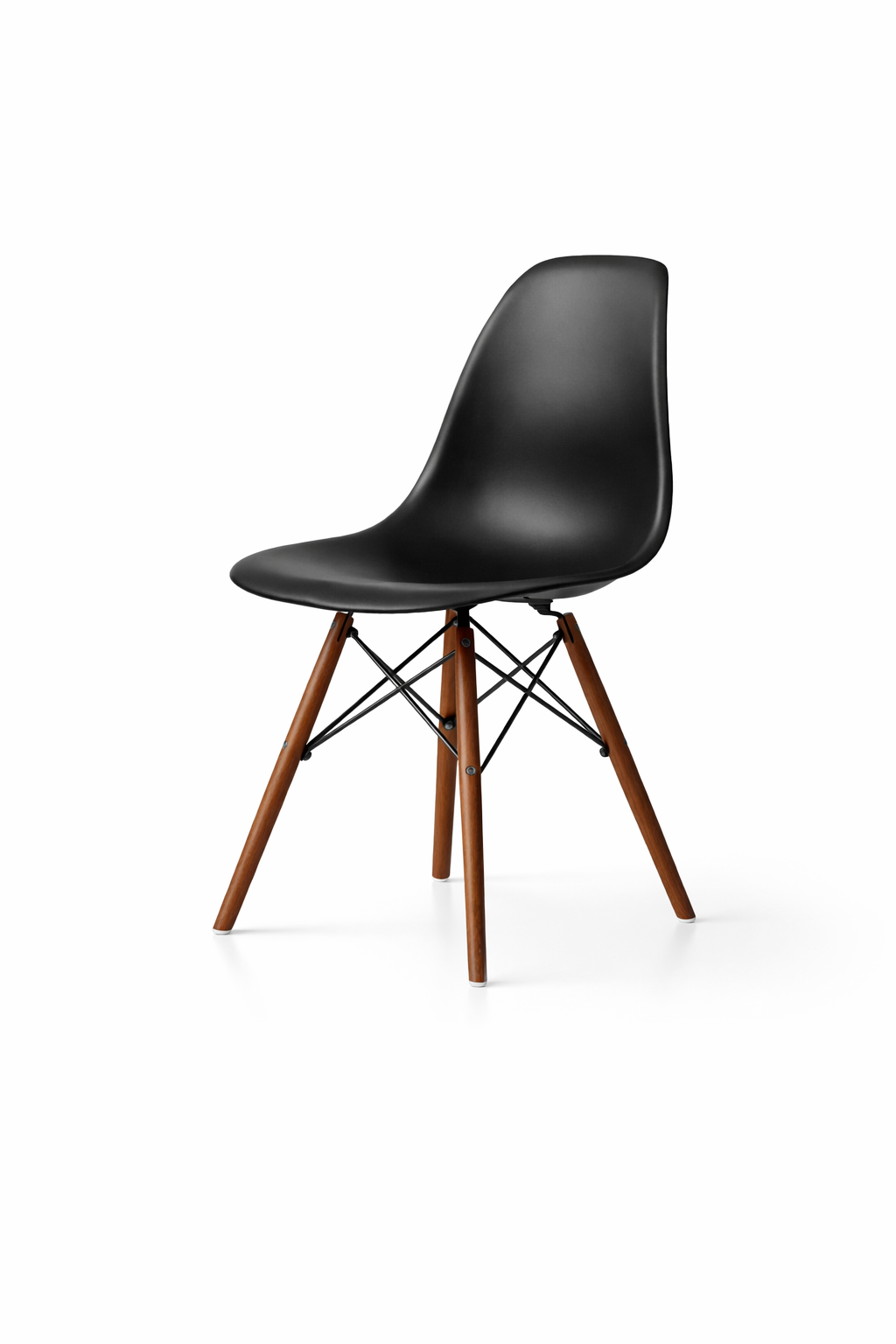 Eiffel Dining Chair (Walnut Wood Base)