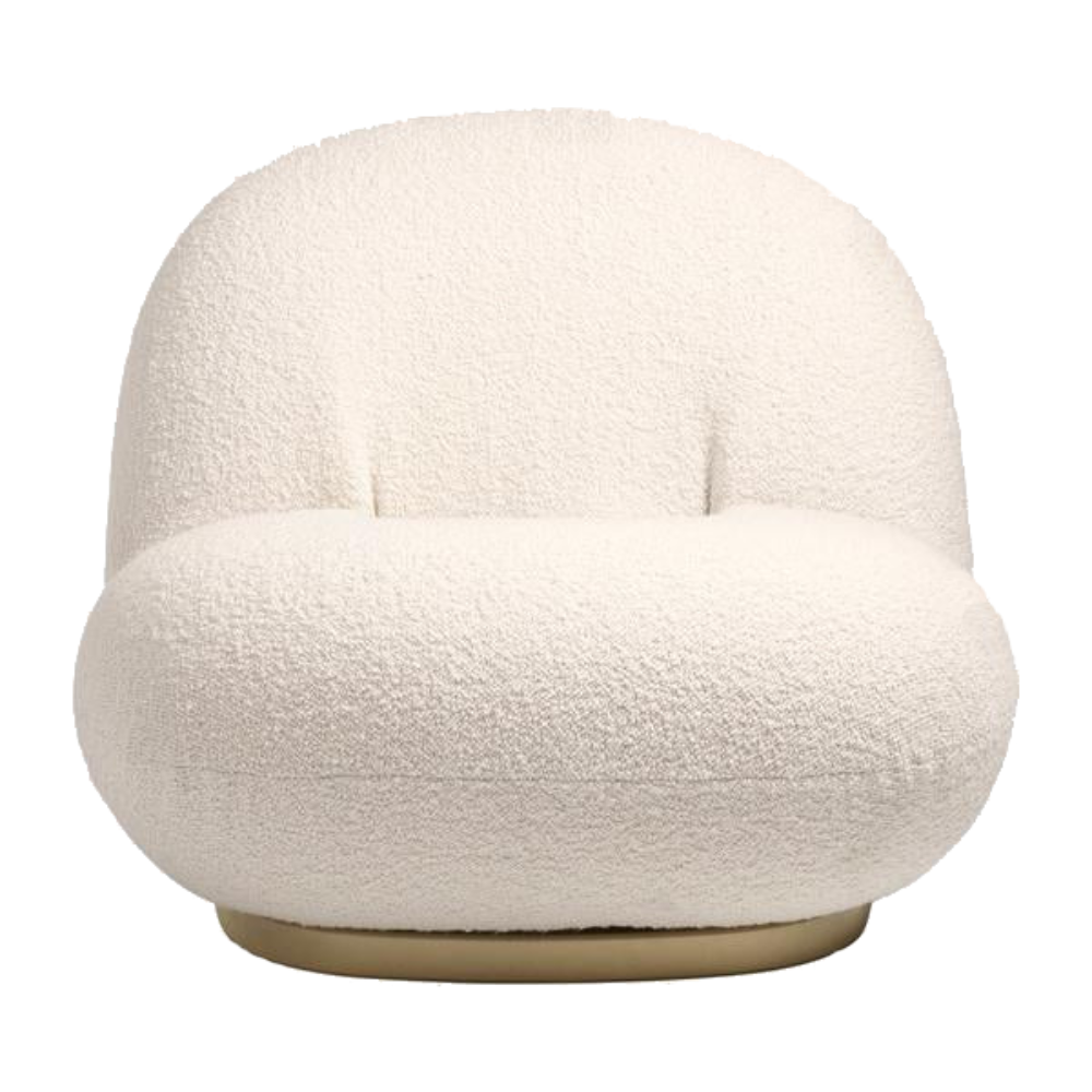 Bob Lounge Chair - Boucle Fabric