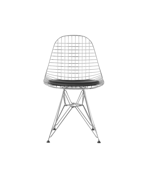 Mesh Chrome Eiffel Dining Chair