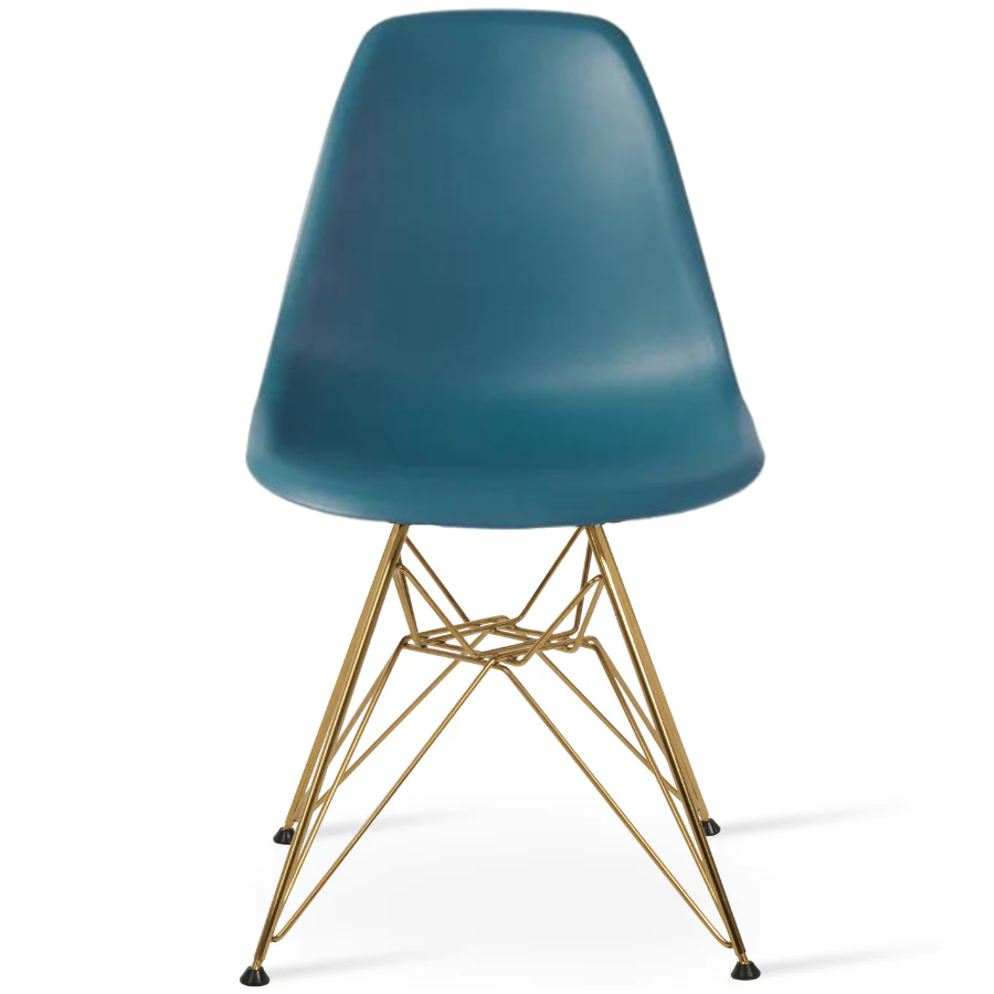 Eiffel Dining Chair (Gold Legs)