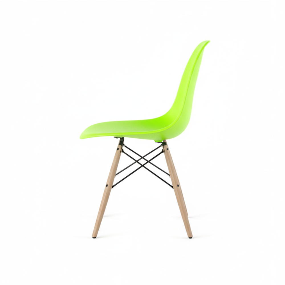 Eiffel Dining Chair (Natural Wood Base)