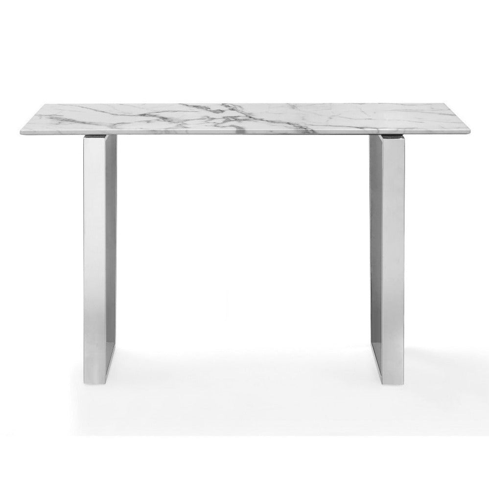 Rectangle Gold Console