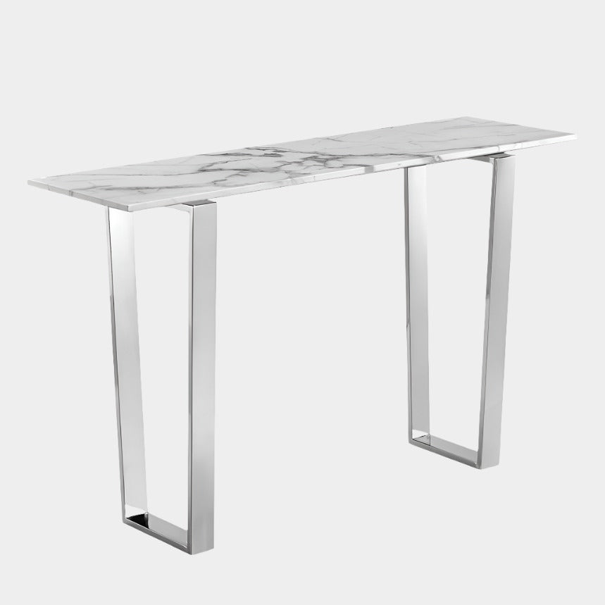 Rectangle Gold Console