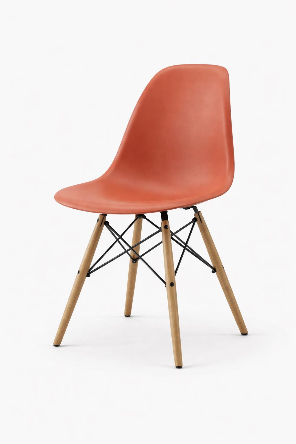 Eiffel Dining Chair (Natural Wood Base)
