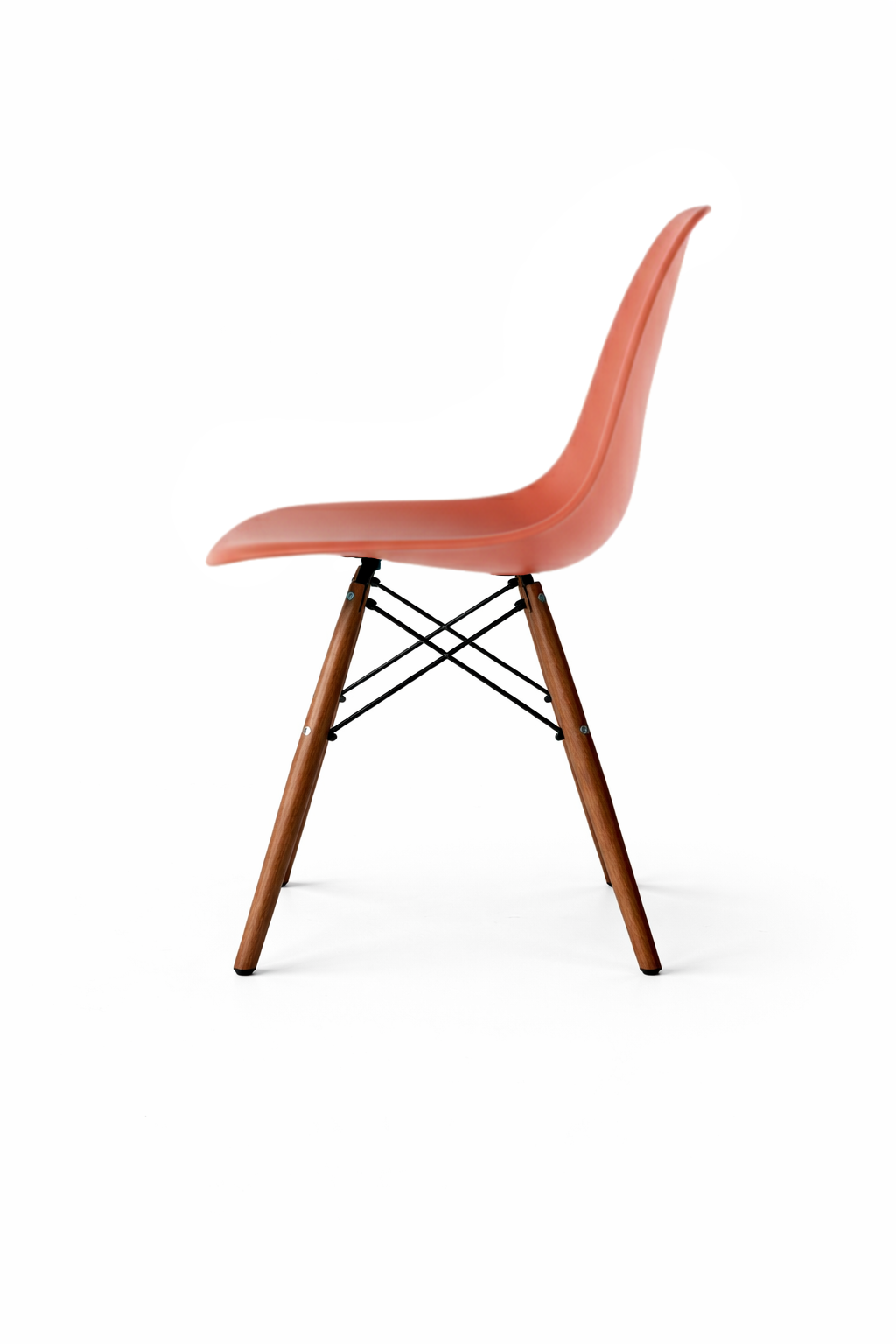 Eiffel Dining Chair (Walnut Wood Base)