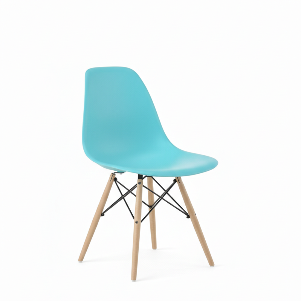 Eiffel Dining Chair (Natural Wood Base)
