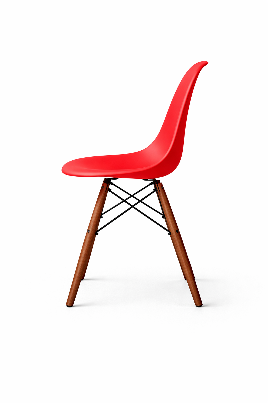 Eiffel Dining Chair (Walnut Wood Base)