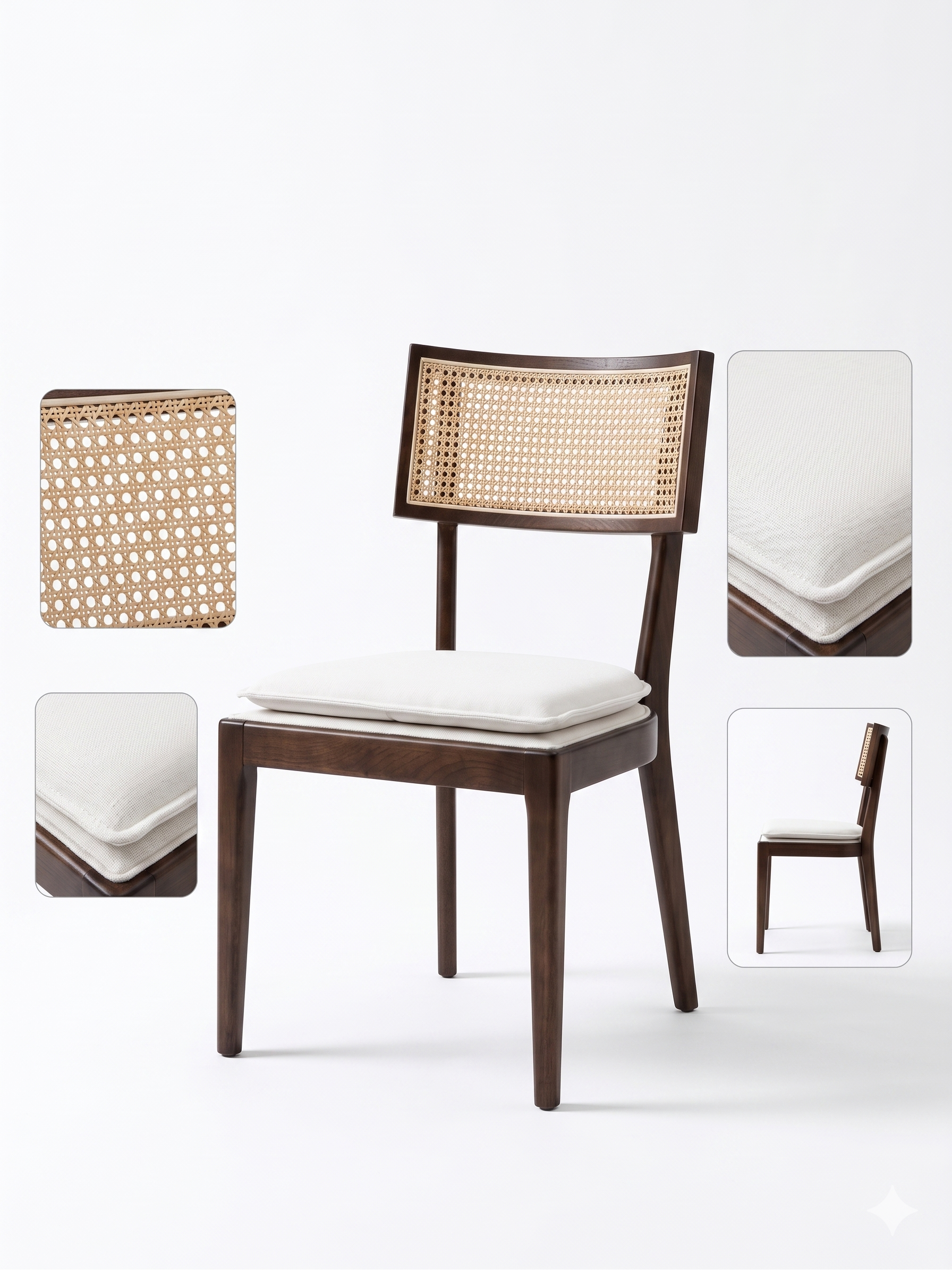 Tina Cane Dining Chair