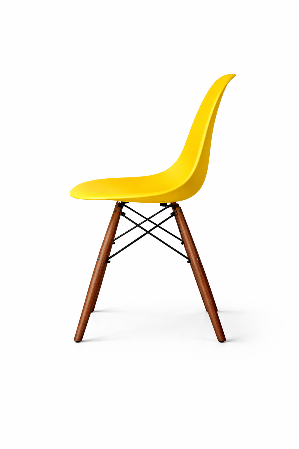 Eiffel Dining Chair (Walnut Wood Base)