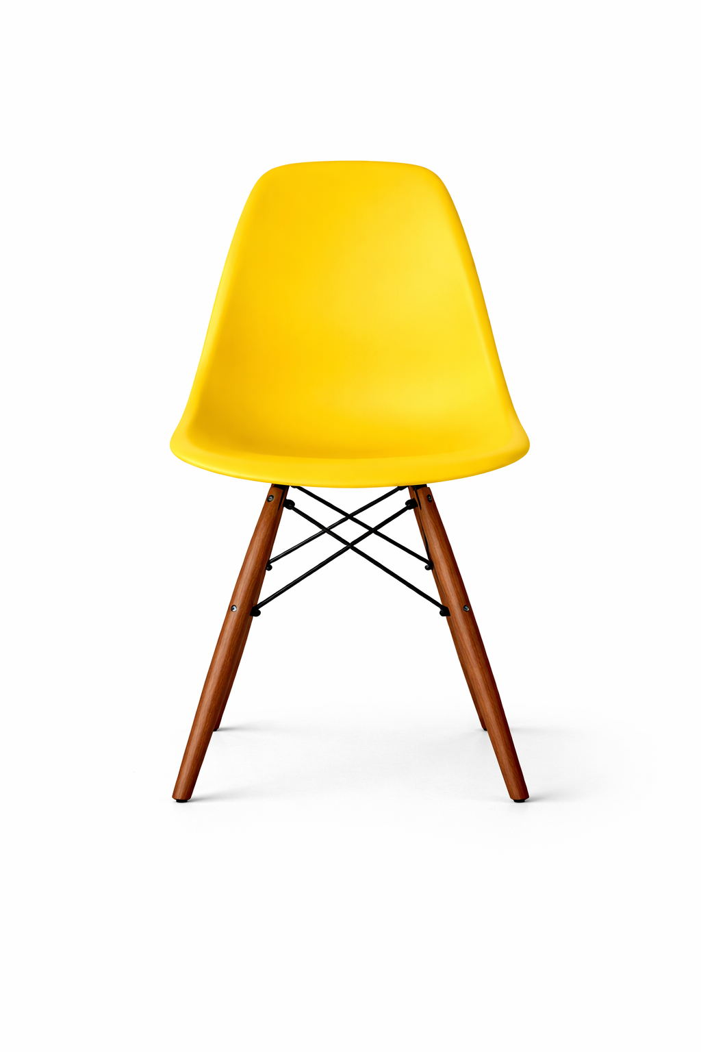Eiffel Dining Chair (Walnut Wood Base)