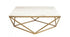Justine Marble Coffee Table (Faux)