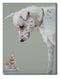 Dog talk to Chicken 50% Hand-painting