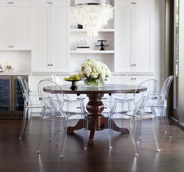 Ghost Chair with Arms