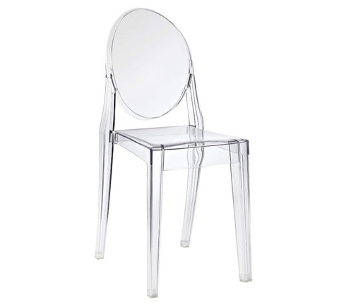 Ghost Armless Chair