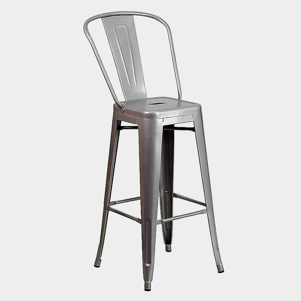 Tolix High Back Stool