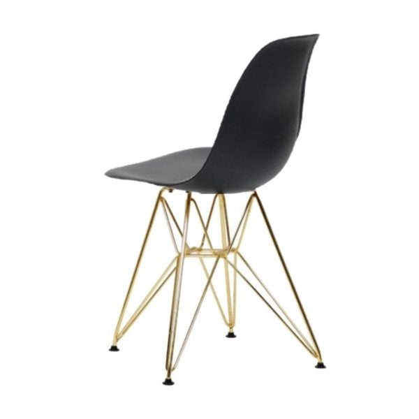 Eiffel Dining Chair (Gold Legs)