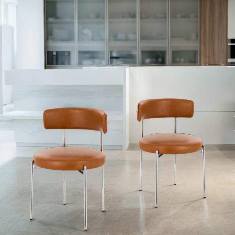 Federica Dining Chair (Chrome Frame)
