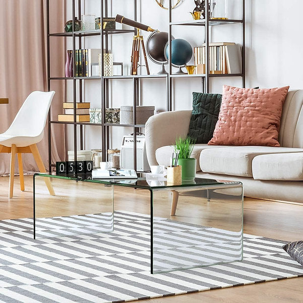 Bent Glass Coffee Table